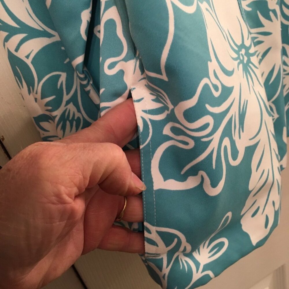 Alfred Dunner Floral Lightweight Jacket - Picture 6 of 8